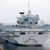 HMS Queen Elizabeth, set to sail from Portsmouth today, will no longer deploy - with her sister carrier Prince of Wales set to take her place. (Photo: Getty Images)
