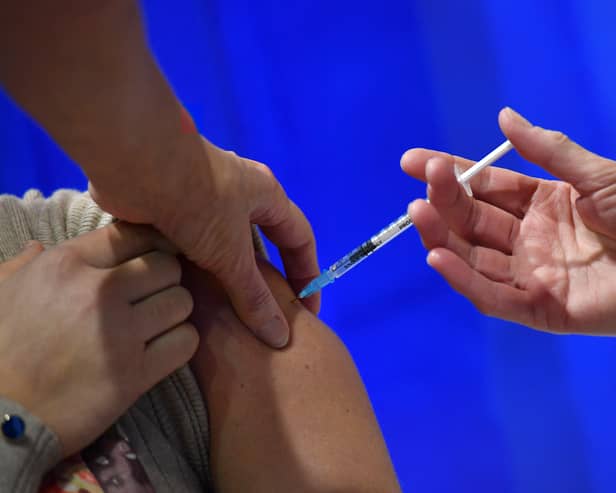 A new cancer vaccine is being trialled, produced by Moderna, that "could be revolutionary" in beating the illness. Picture: POOL/AFP/AFP via Getty Images