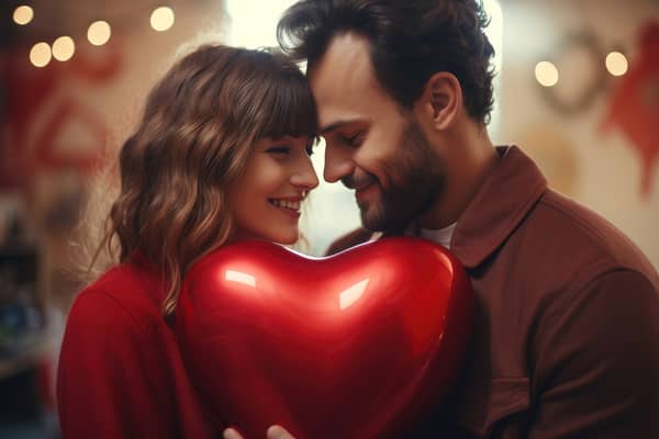 The colour you should be wearing on a Valentine's Day date, according to a personal stylist  - and it's not red. Stock image by Adobe Photos.