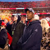 Patrick Mahomes Sr. has been arrested only a week before his son Patrick Mahomes plays in Super Bowl 2024. Mr Mahomes is pictured after the Kansas City Chiefs defeated the Tennessee Titans in the AFC Championship Game at Arrowhead Stadium on January 19, 2020 in Kansas City, Missouri. The Chiefs defeated the Titans 35-24. (Photo by David Eulitt/Getty Images)