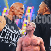 What should have been a dream match between Dwayne Johnson and current WWE champion Roman Reigns at Wrestlemania 40 has instead led to a backlash and "#wewantcody" trending on social media (Credit: WWE)