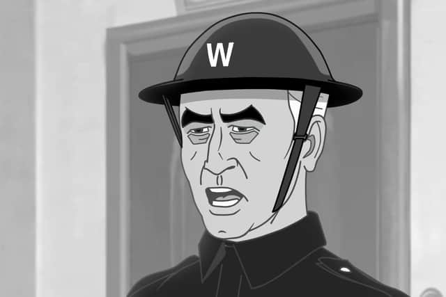 Missing episodes of Dad's Army have been recreated in animated form