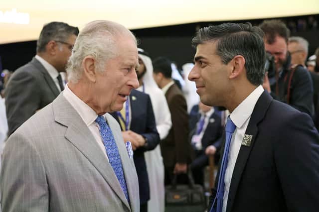 Rishi Sunak sent a message to the King after his cancer diagnosis. Credit: Chris Jackson/PA Wire