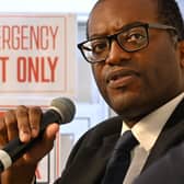 Tory MP Kwasi Kwarteng, former Chancellor under Liz Truss, has announced that he will step down at the next general election. (Credit: Getty Images)