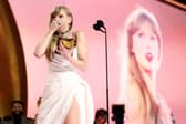 Taylor Swift announced a special 'The Bolter edition' of her new album The Tortured Poets Department during an Eras Tour performance in Melbourne, Australia. Picture: Getty Images