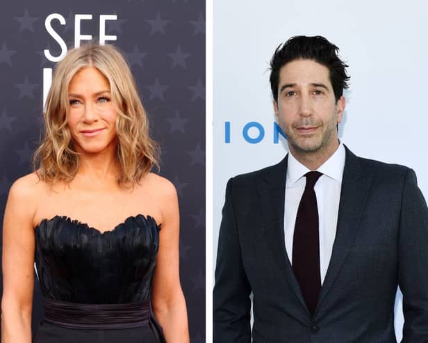 Will there be a Friends reunion as Jennifer Aniston and David Schwimmer reunite? (Getty)