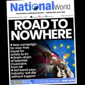 Road to nowhere: NationalWorld front page 6 February.
