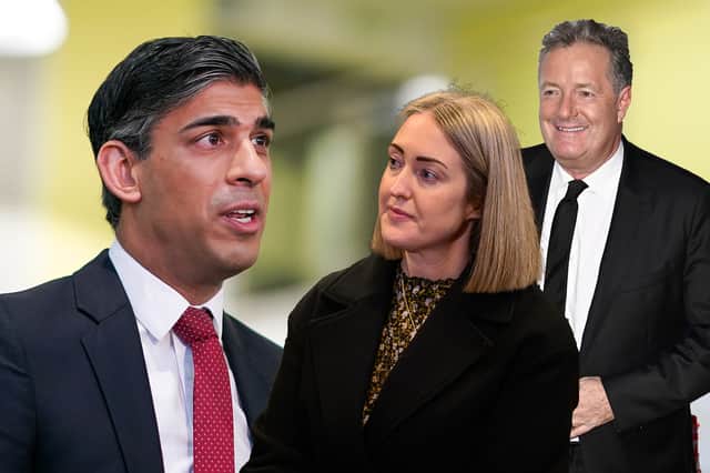Rishi Sunak's comments with Esther Ghey and Piers Morgan have got him into trouble. Credit: Kim Mogg/Getty
