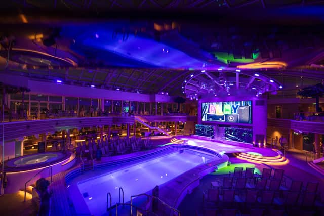 Whatever the weather, there are pools, restaurants and shows to suit all tastes on Arvia