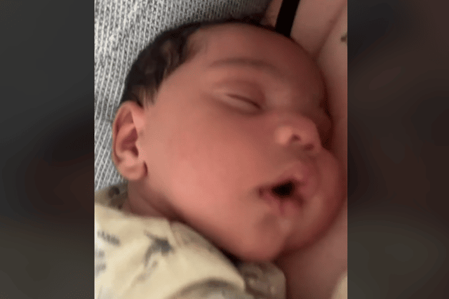 Influencer Veruca Salt's son, Cash Harrison Stirling, who died at just one-month-old. Photo by Instagram/Veruca Salt.