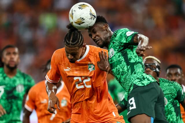 One year on from beating cancer, Sebastien Haller scored the winning goal for Ivory Coast in the African Cup of Nations final. (Picture: AFP via Getty Images)