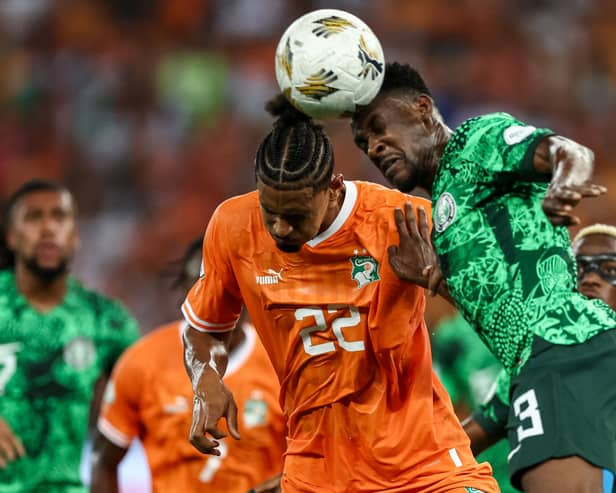 One year on from beating cancer, Sebastien Haller scored the winning goal for Ivory Coast in the African Cup of Nations final. (Picture: AFP via Getty Images)