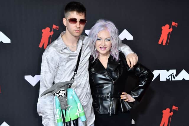 Cyndi Lauper’s son Declyn Lauper has been bailed by dad after being arrested for ‘gun charges’ US singer Cyndi Lauper (R) and her son Declyn arrive for the 2021 MTV Video Music Awards at Barclays Center in Brooklyn, New York, September 12, 2021. 