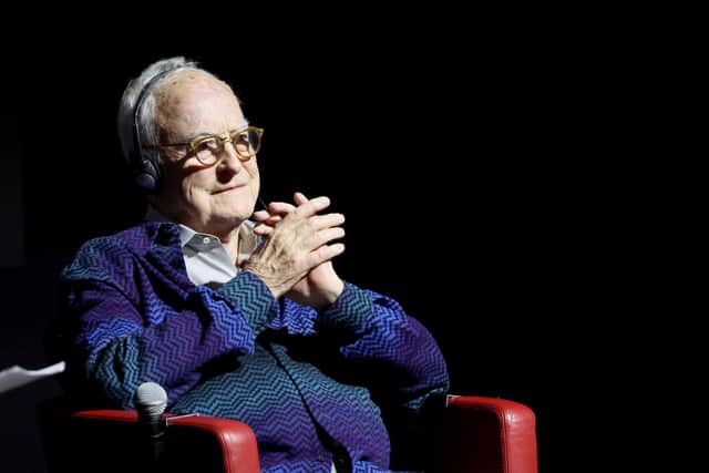 James Ivory attends the James Ivory masterclass during the 17th Rome Film Festival at Auditorium Parco Della Musica on October 14, 2022 in Rome, Italy. (Photo by Vittorio Zunino Celotto/Getty Images)