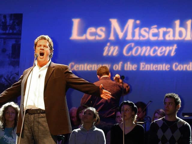 Les Misérables The Arena Spectacular unveils cast including Alfie Boe & Michael Ball - full performance dates