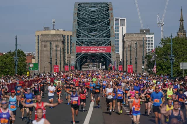 The Great North Run received record ballot entries for 2024.