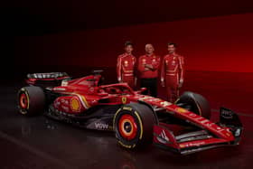 The Ferrari SF-24 has been revealed - with the team expecting it to be a "consistent front runner". (Picture: Ferrari)