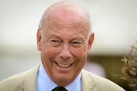 Lord Julian Fellowes at the Dorset County Show, on September 04, 2022 in Dorchester, England.