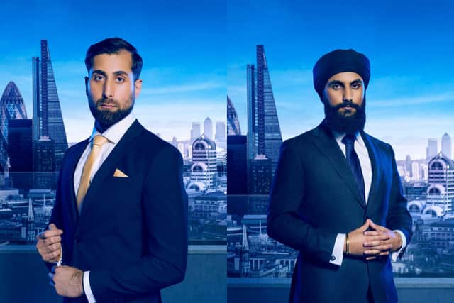 Asif (left) and Virdi are joint favourites to be fired next on The Apprentice