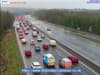 M27 delays: five miles of congestion on motorway near Portsmouth following multi-vehicle collision