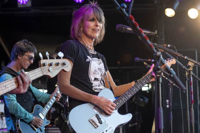 Chrissie Hynde with The Pretenders at Glastonbury in June 2023 Picture: Ki Price