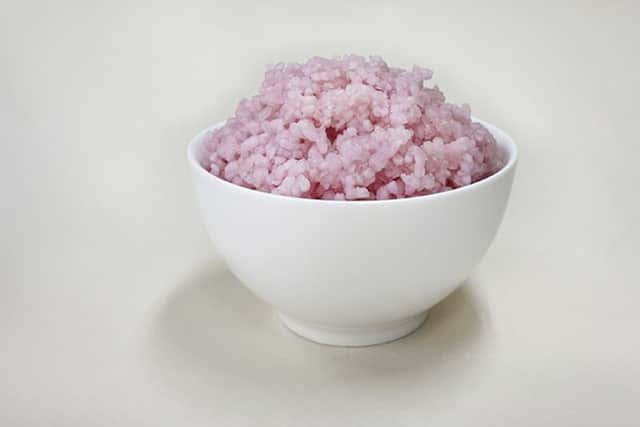 Would you try this beef rice hybrid? (Photo: Yonsei University/PA Wire)