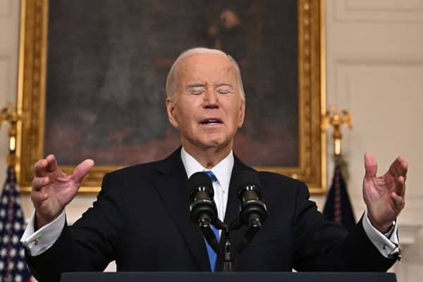 Professor Robert Thomas believes it's important that President Biden's mental capacity is investigated Picture: Jim Watson/ Getty Images