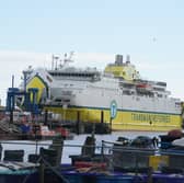 Two men have been arrested after six migrants, who have since been taken to hospital, were found in the back of a lorry at Newhaven ferry port. Picture: Gareth Fuller/PA Wire