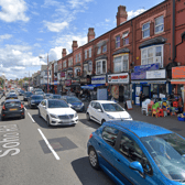 One person has died after a horror crash in Birmingham which saw an Audi collide with a number of vehicles on Soho Road. Picture: Google Maps
