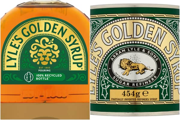 (Images: Lyle's Golden Syrup/PA Wire)