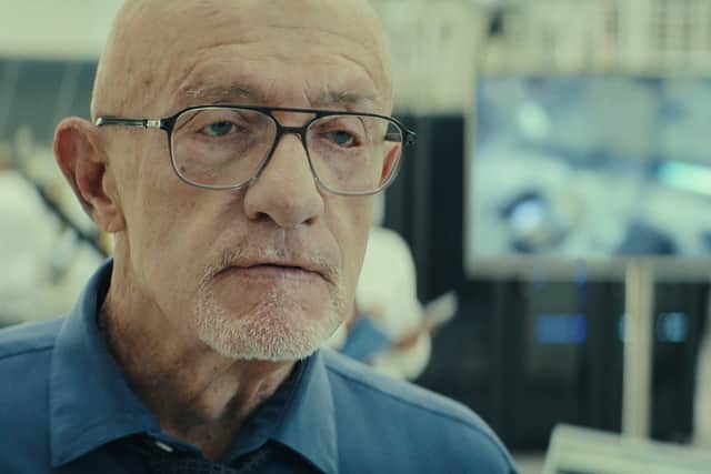 Jonathan Banks looks lost as Henry Caldera in confusing sci-fi thriller Constellation