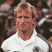 World Cup winner Andreas Brehme, who scored the winning goal in the 1990 final for West Germany, has died aged 63. (Credit: Getty Images)