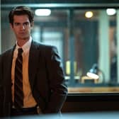 Andrew Garfield heads an all-star cast in ITVX's forthcoming series, "Under the Banner of Heaven" (Credit: ITVX)