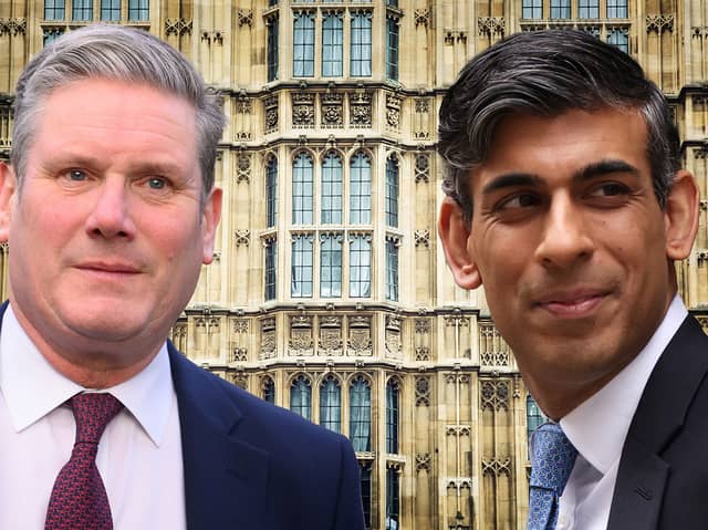 Keir Starmer, left, quizzed Rishi Sunak on the Post Office scandal. Credit: Getty/Mark Hall