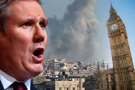 Keir Starmer is under pressure as the SNP has forced a vote on a ceasefire in Gaza. Credit: Getty/Mark Hall