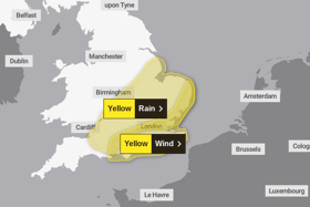 Yellow weather warnings for wind and rain have been issued for many parts of the UK on Thursday (February 22)