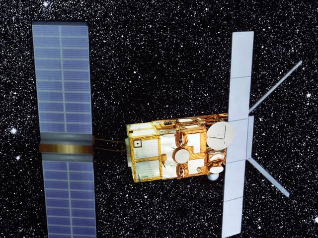The ERS-2 satellite is due to fall to earth today Picture: European Research Agency