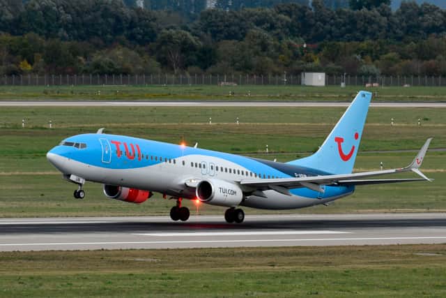 A Tui Boeing 737 Max 8 plane was forced to emergency land at Manchester Airport after a "technical glitch" over the Atlantic. (Photo: AFP via Getty Images)