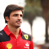 Ferrari driver Carlos Sainz has been ruled out of the Saudi Arabia Grand Prix due to appendicitis. (Picture: Getty Images)