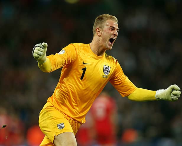 Joe Hart in action for England in 2014 World Cup qualifiers