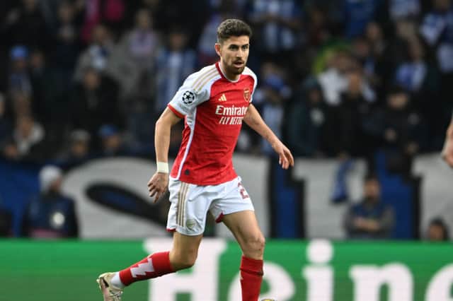 Jorginho in action for Arsenal. His partner featured on the Voice