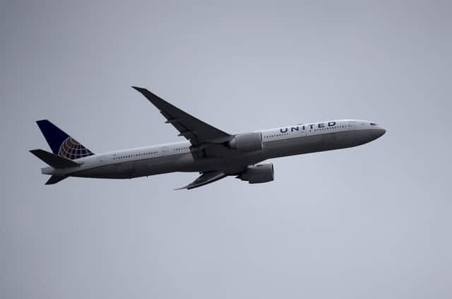 A United Airlines flight diverted over a bomb threat after a suspicious bag was found and a note in the plane's bathroom. (Photo: Getty Images)