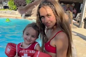 TikTok mum Brie Ocea is warning other parents of the risk of drowning following her son's tragic death in a hot tub. Picture: SWNS