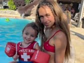 TikTok mum Brie Ocea is warning other parents of the risk of drowning following her son's tragic death in a hot tub. Picture: SWNS