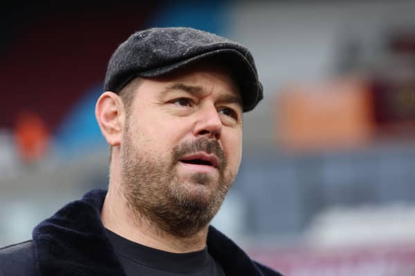 EastEnders star Danny Dyer hints at return of character Mick Carter to BBC soap.  Danny Dyer looks on prior to the Premier League match between West Ham United and Crystal Palace at London Stadium on December 03, 2023 in London, England. (Photo by Richard Pelham/Getty Images)