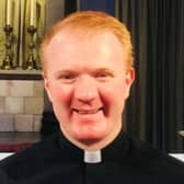 Father Jamie McMorrin was attacked while he was kneeling for morning prayers