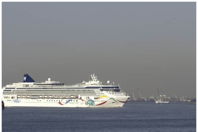 A Norwegian cruise ship has been blocked from docking in Mauritius over fears of a cholera outbreak - leaving tourists trapped on board. (Photo: Getty Images)