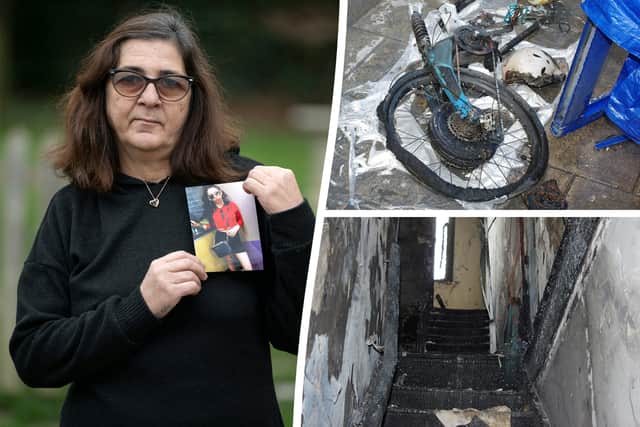 Sofia Duarte's family is calling on the UK Government to impose restrictions on where e-bikes are stored - claiming their daughter might still be alive today if the bike hadn't been charging at the entrance and only exit to the flats.