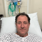 Good Morning British reporter Richard Gaisford told followers on X that he was in  hospital for emergency surgery over the weekend. (Credit: Richard Gainsford/X)
