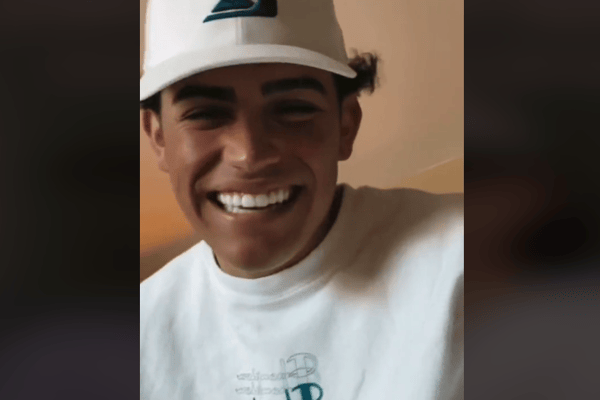 TikTok influencer Anthony Barajas, aged 19, who was shot dead in a cinema in the United States in July 2021. Photo by TikTok/Anthony Barajas.